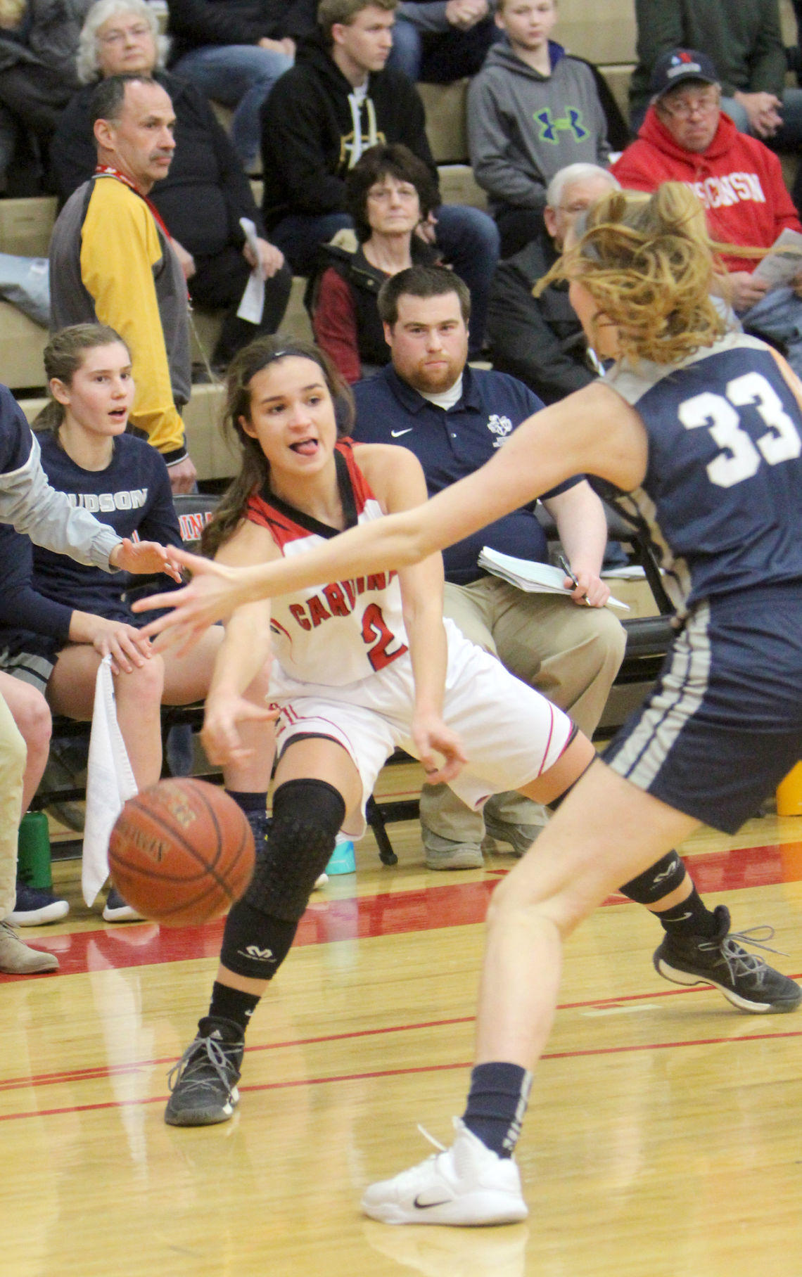 Hudson at Chi-Hi girls basketball 1-25-19